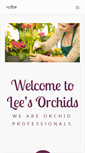 Mobile Screenshot of leesorchids.com