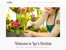 Tablet Screenshot of leesorchids.com